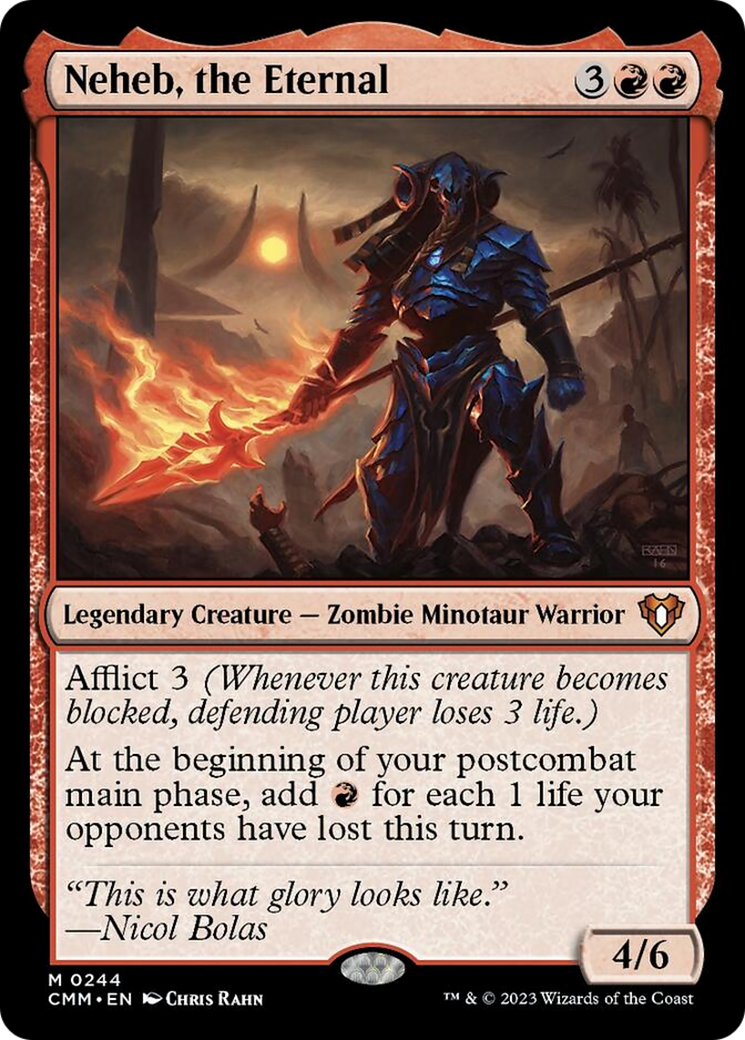 Neheb, the Eternal [Commander Masters] | Gear Gaming Fayetteville