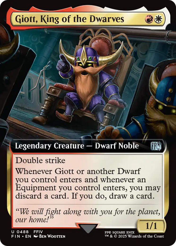 Giott, King of the Dwarves (Extended Art) [FINAL FANTASY] | Gear Gaming Fayetteville