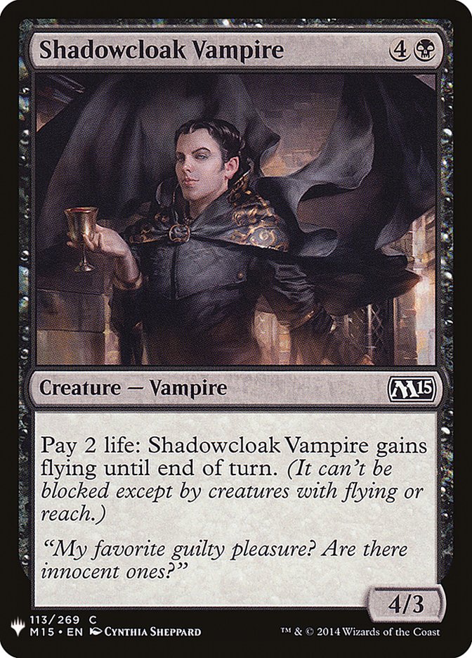 Shadowcloak Vampire [Mystery Booster] | Gear Gaming Fayetteville