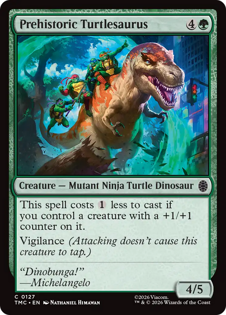 Prehistoric Turtlesaurus [Teenage Mutant Ninja Turtles Commander] | Gear Gaming Fayetteville