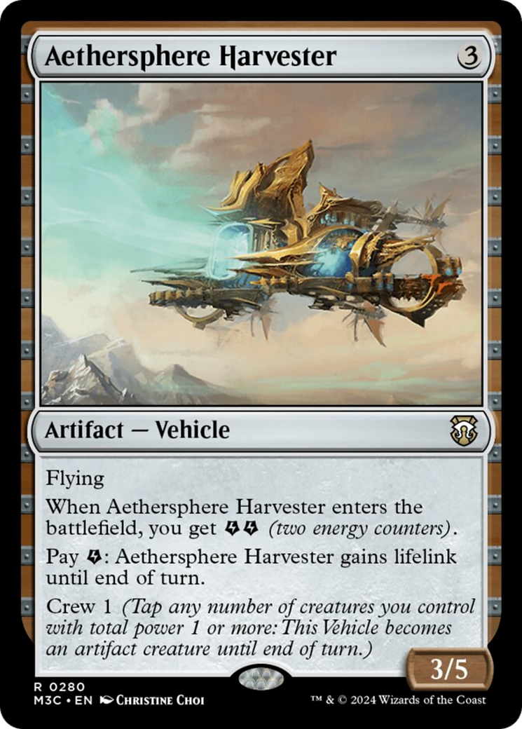 Aethersphere Harvester [Modern Horizons 3 Commander] | Gear Gaming Fayetteville