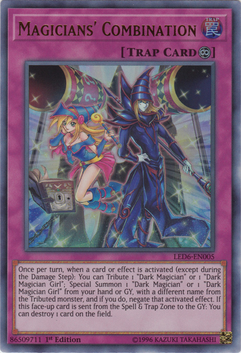 Magicians' Combination [LED6-EN005] Ultra Rare | Gear Gaming Fayetteville