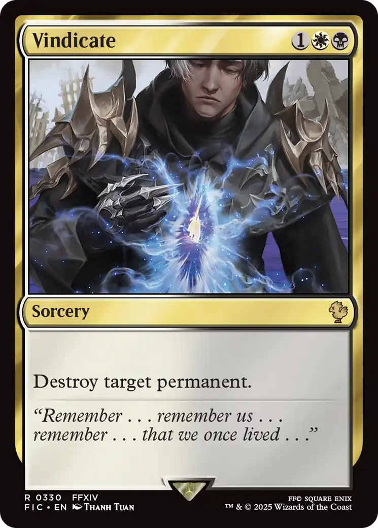 Vindicate [FINAL FANTASY Commander] | Gear Gaming Fayetteville