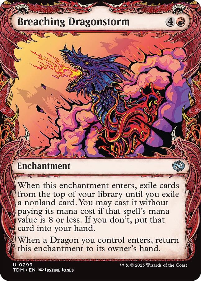 Breaching Dragonstorm (Showcase) [Tarkir: Dragonstorm] | Gear Gaming Fayetteville