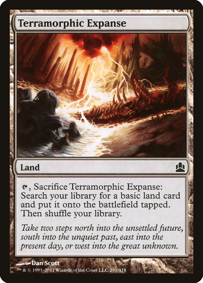 Terramorphic Expanse [Commander 2011] | Gear Gaming Fayetteville