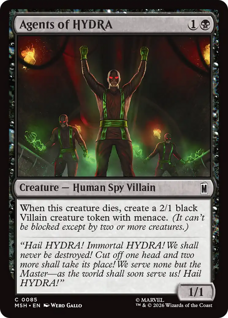 Agents of HYDRA [Marvel Super Heroes] | Gear Gaming Fayetteville