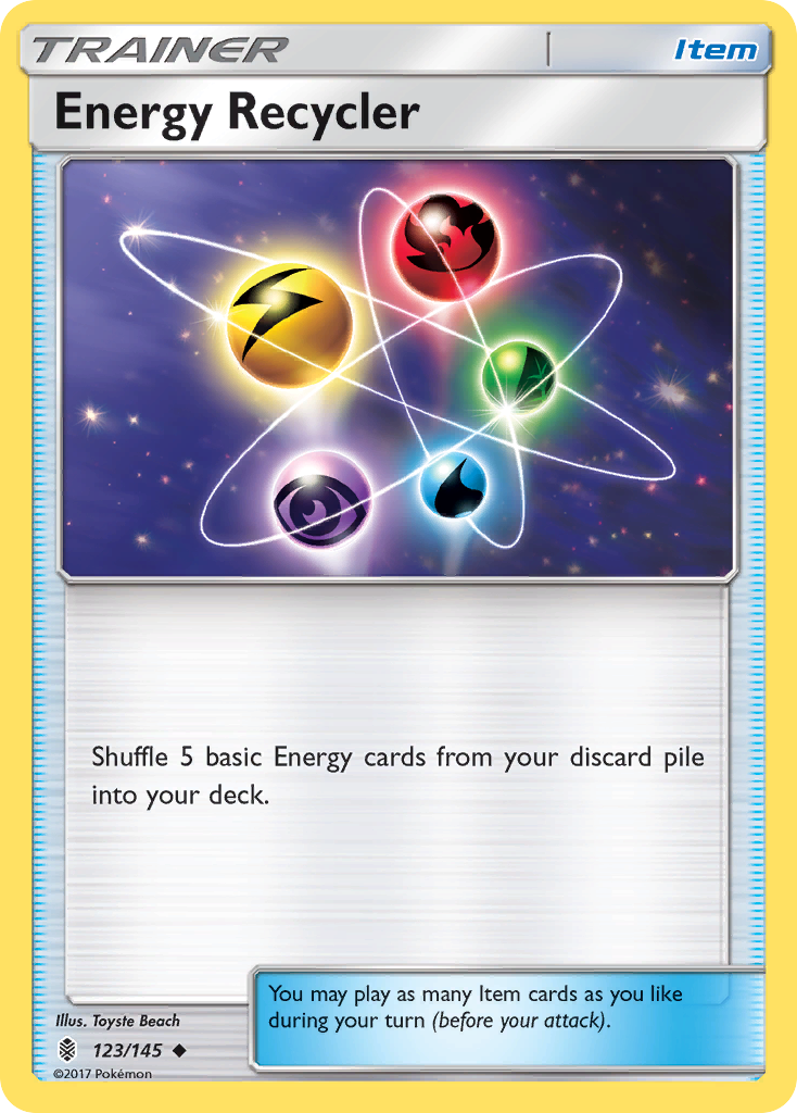 Energy Recycler (123/145) [Sun & Moon: Guardians Rising] | Gear Gaming Fayetteville