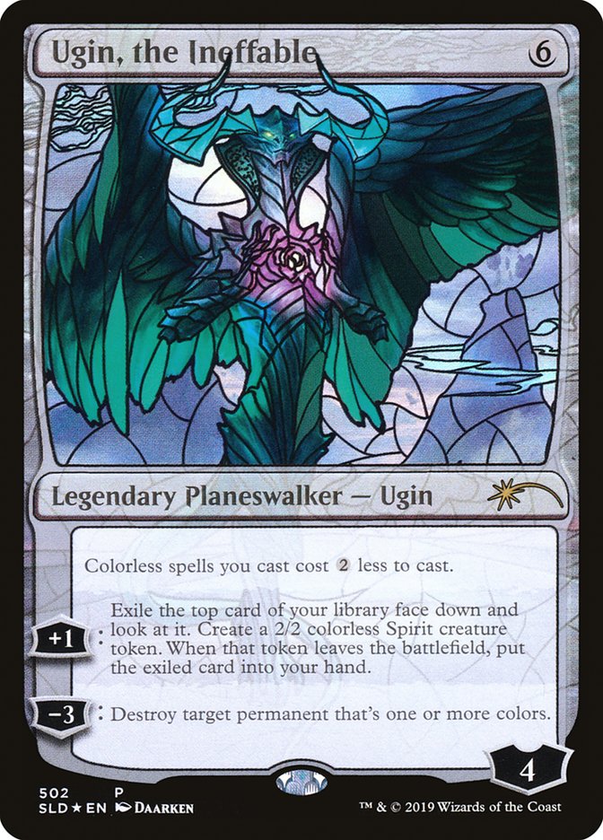 Ugin, the Ineffable (Stained Glass) [Secret Lair Drop Promos] | Gear Gaming Fayetteville