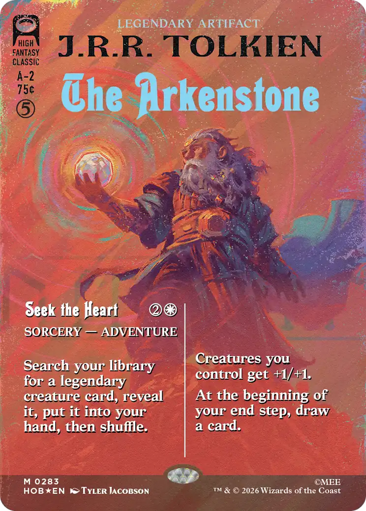 The Arkenstone (Borderless) (Surge Foil) [The Hobbit] | Gear Gaming Fayetteville
