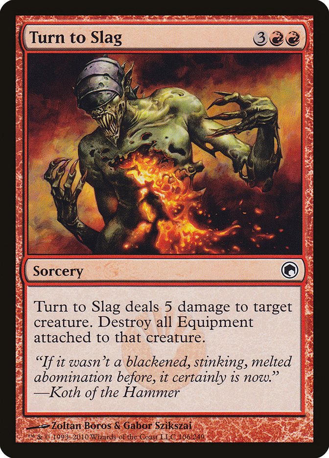 Turn to Slag [Scars of Mirrodin] | Gear Gaming Fayetteville