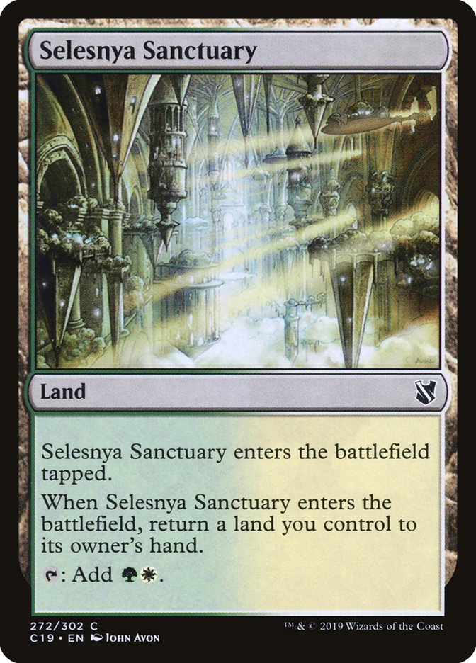 Selesnya Sanctuary [Commander 2019] | Gear Gaming Fayetteville