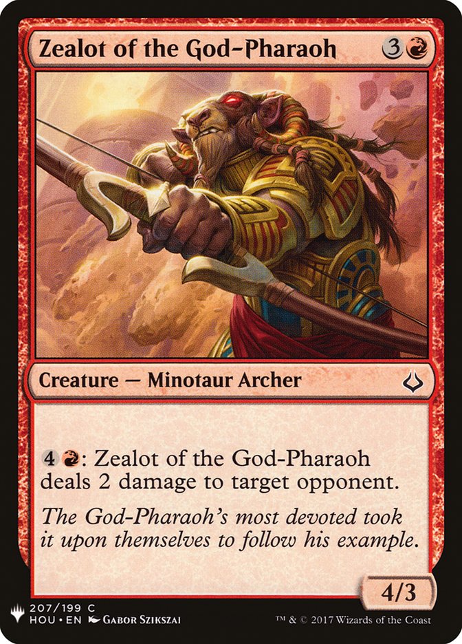 Zealot of the God-Pharaoh [Mystery Booster] | Gear Gaming Fayetteville