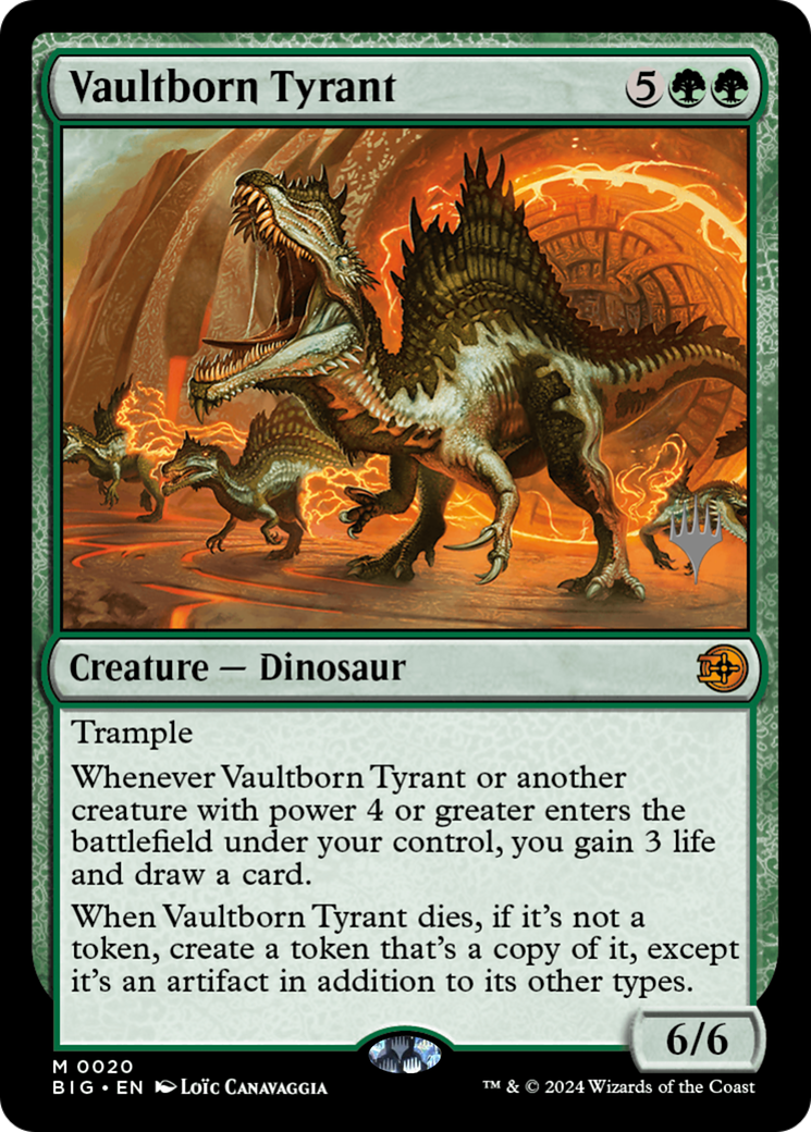 Vaultborn Tyrant [Lorwyn Eclipsed Promos] | Gear Gaming Fayetteville