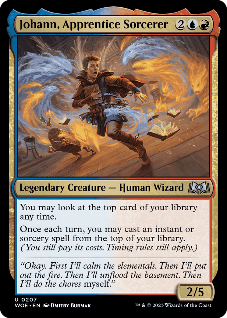 Johann, Apprentice Sorcerer [Wilds of Eldraine] | Gear Gaming Fayetteville