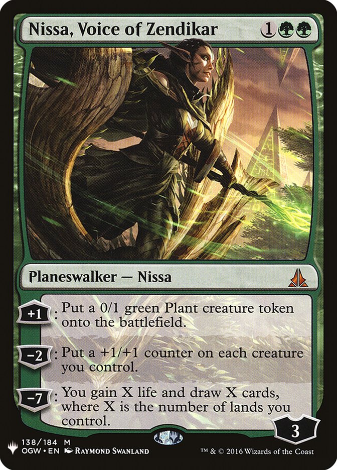 Nissa, Voice of Zendikar [Mystery Booster] | Gear Gaming Fayetteville