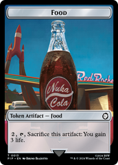 Food (0013) // Human Soldier Double-Sided Token [Fallout Tokens] | Gear Gaming Fayetteville