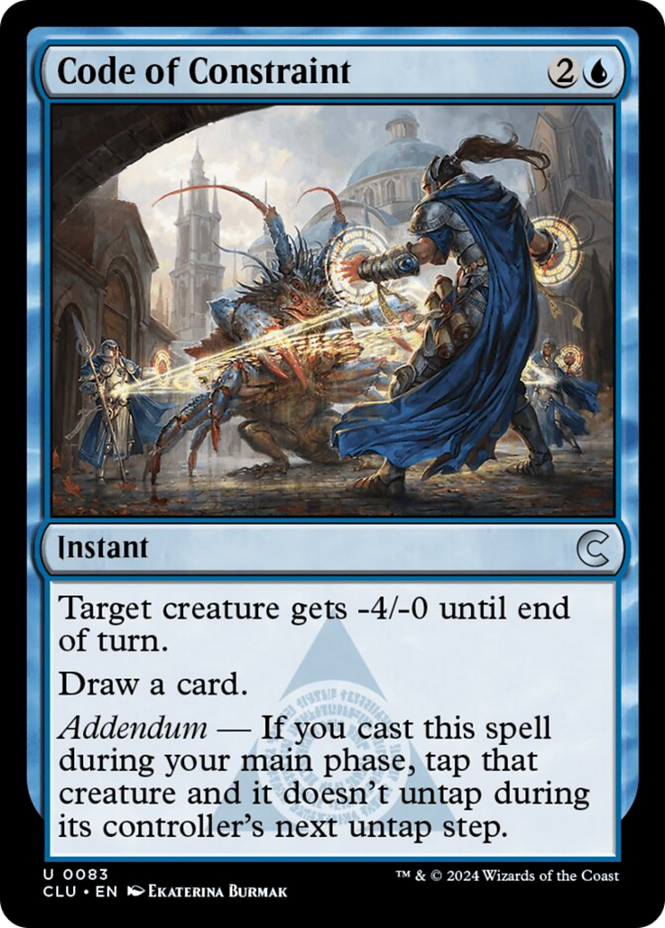 Code of Constraint [Ravnica: Clue Edition] | Gear Gaming Fayetteville