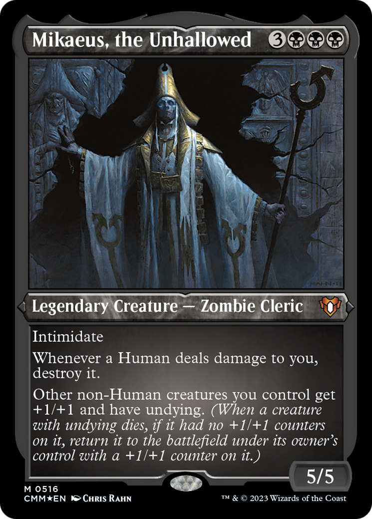 Mikaeus, the Unhallowed (Foil Etched) [Commander Masters] | Gear Gaming Fayetteville