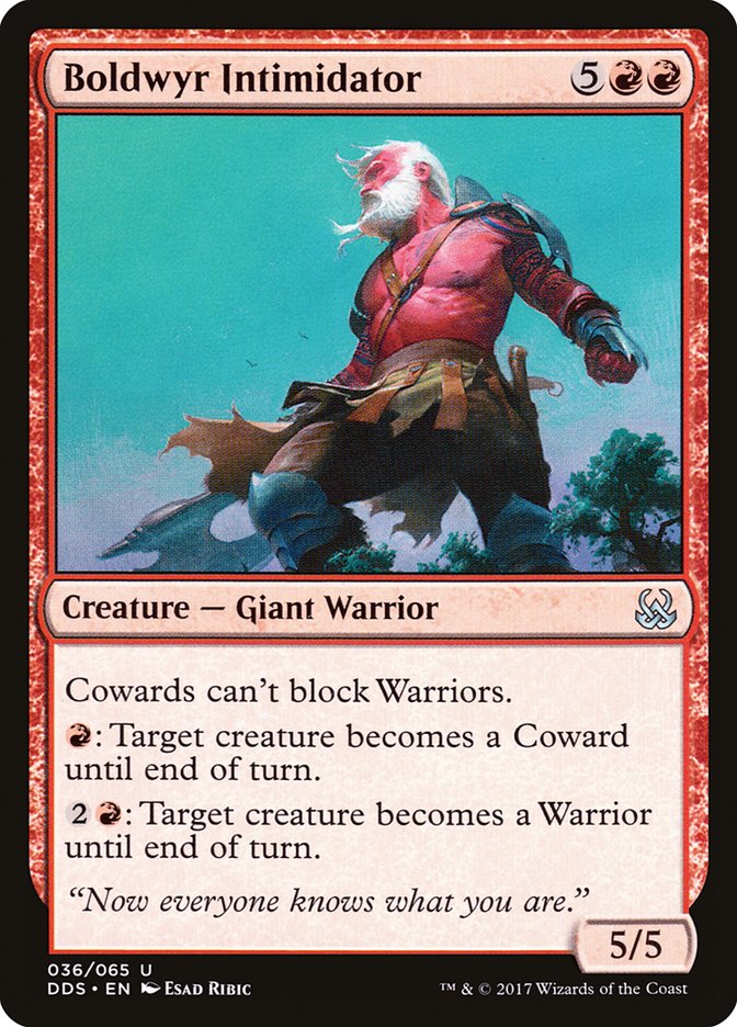 Boldwyr Intimidator [Duel Decks: Mind vs. Might] | Gear Gaming Fayetteville