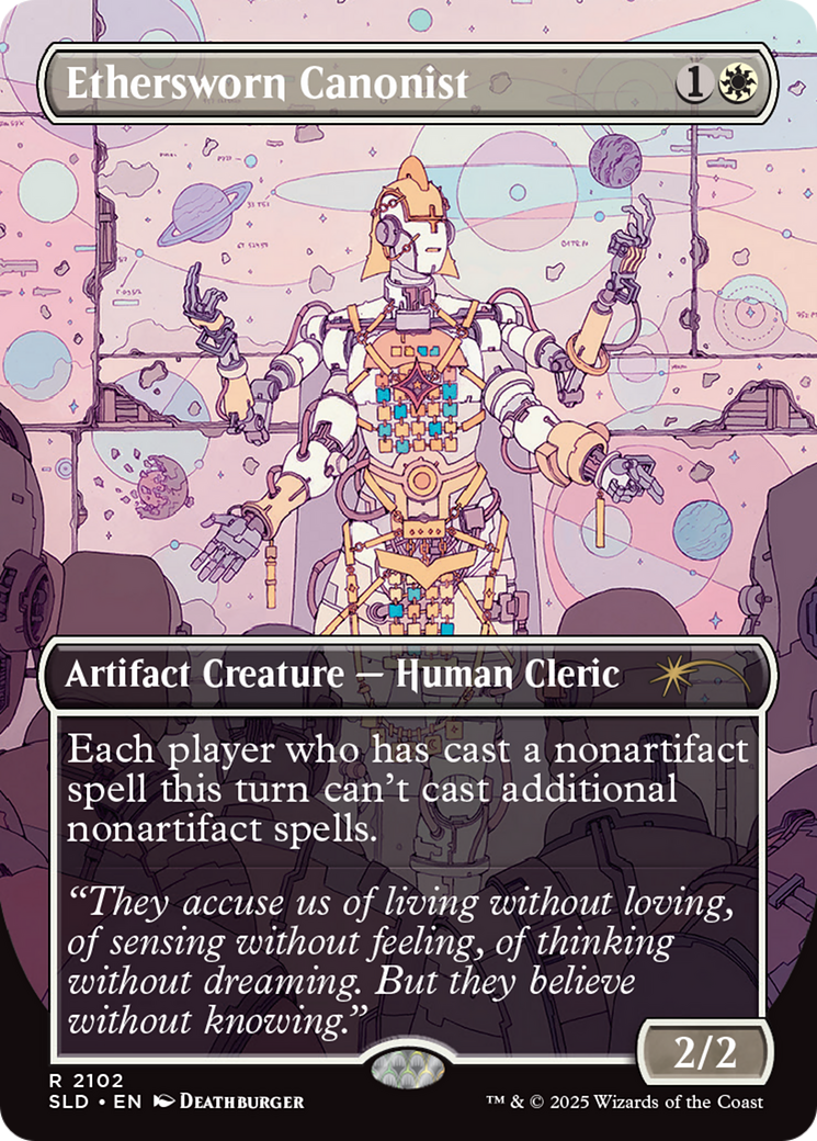 Ethersworn Canonist (Galaxy Foil) [Secret Lair Drop Series] | Gear Gaming Fayetteville