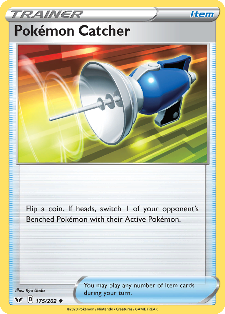 Pokemon Catcher (175/202) [Sword & Shield: Base Set] | Gear Gaming Fayetteville