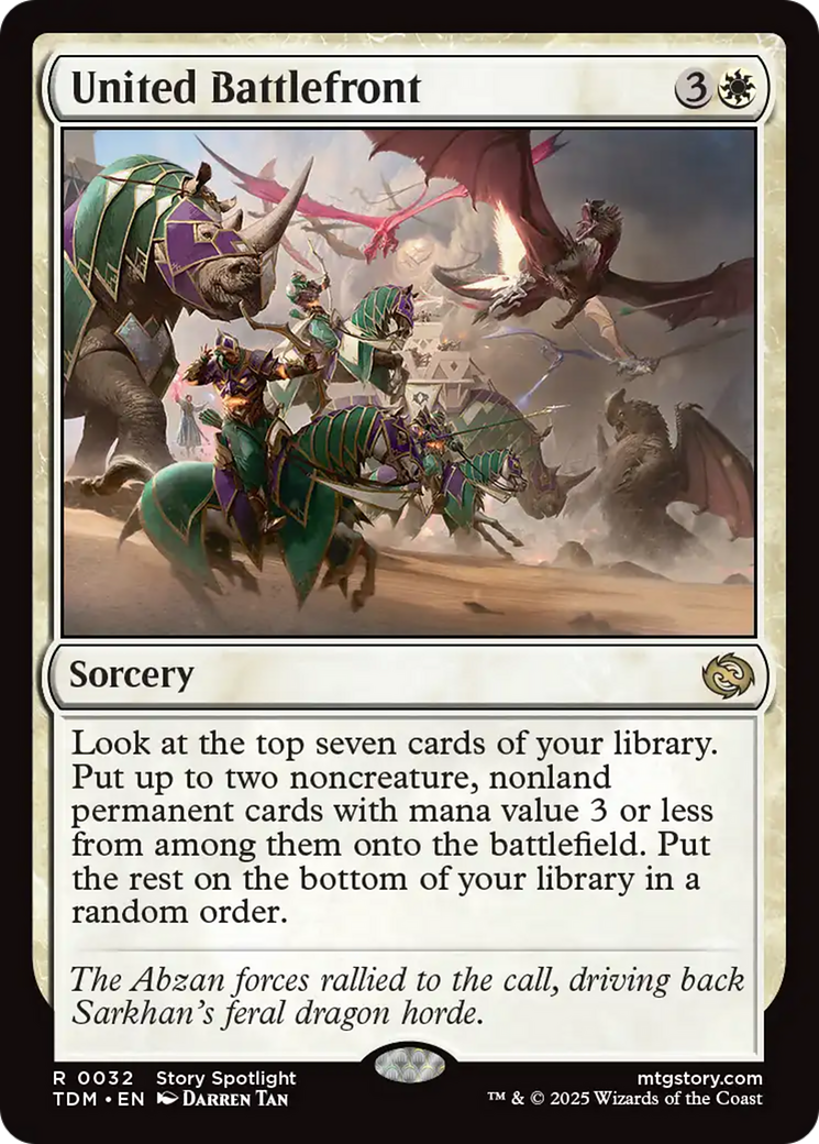 United Battlefront [Tarkir: Dragonstorm] | Gear Gaming Fayetteville