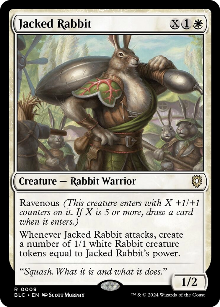 Jacked Rabbit [Bloomburrow Commander] | Gear Gaming Fayetteville