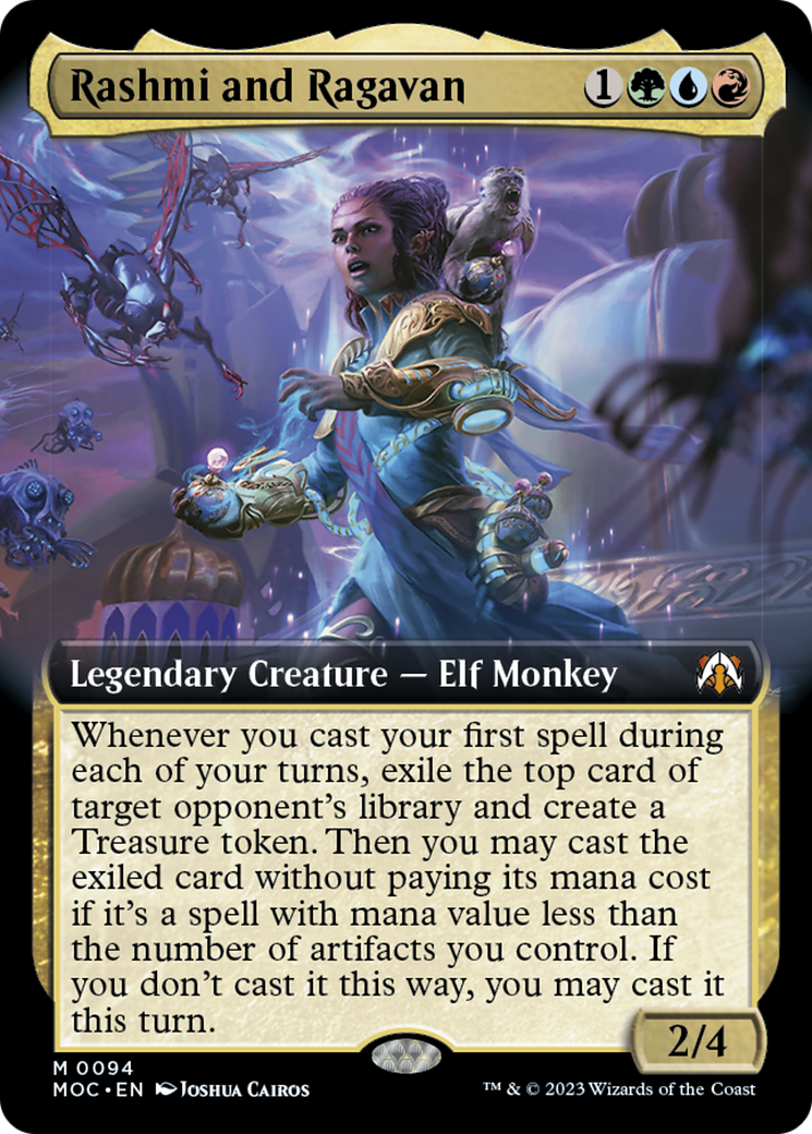 Rashmi and Ragavan (Extended Art) [March of the Machine Commander] | Gear Gaming Fayetteville