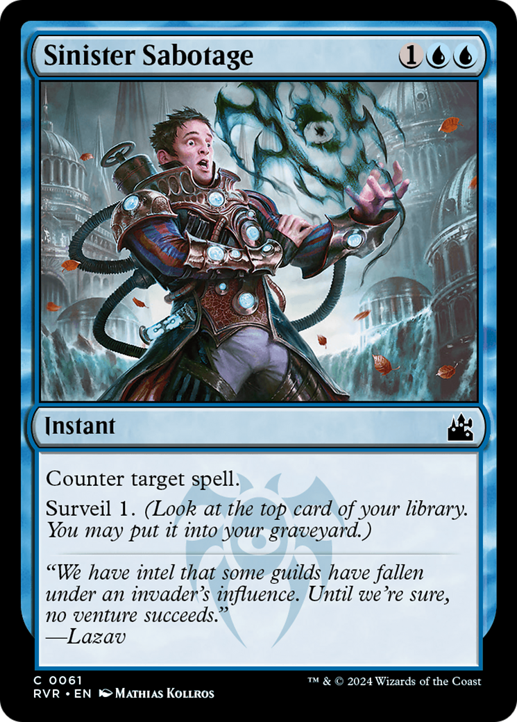 Sinister Sabotage [Ravnica Remastered] | Gear Gaming Fayetteville