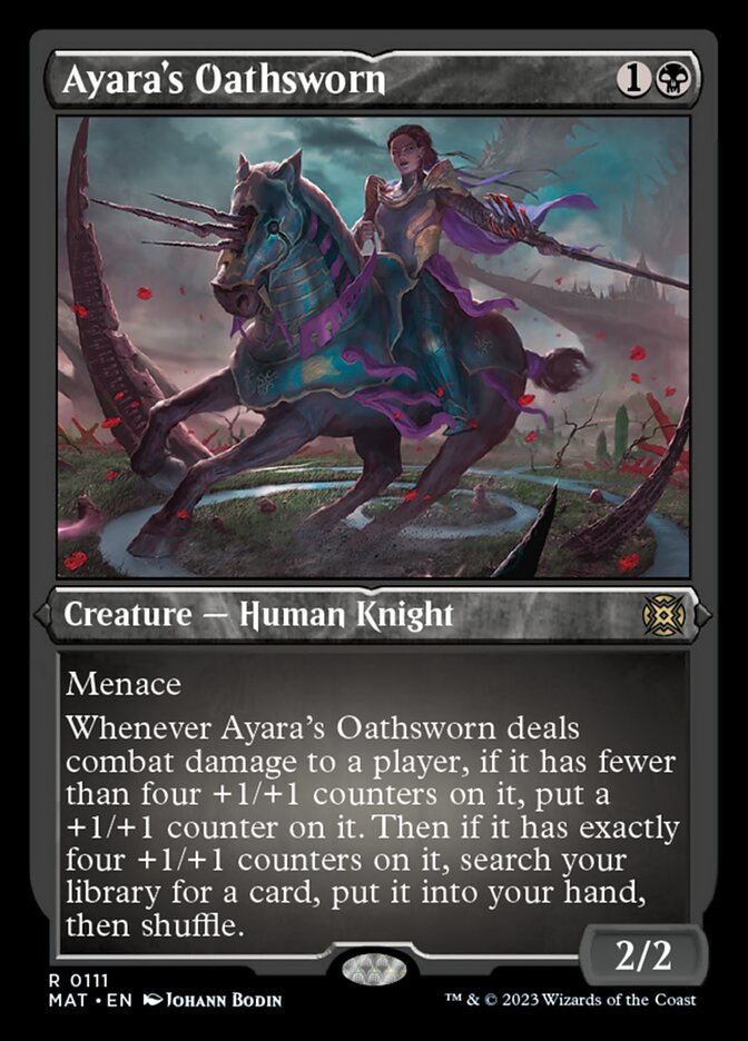 Ayara's Oathsworn (Foil Etched) [March of the Machine: The Aftermath] | Gear Gaming Fayetteville