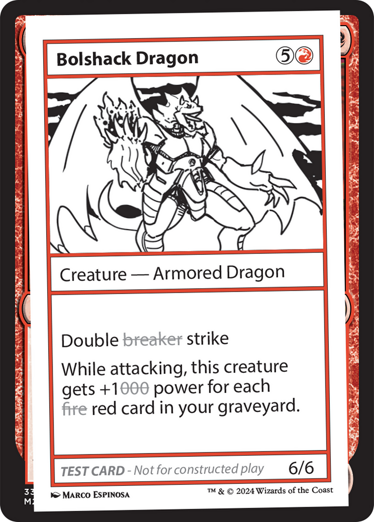 Bolshack Dragon [Mystery Booster 2 Playtest Cards] | Gear Gaming Fayetteville