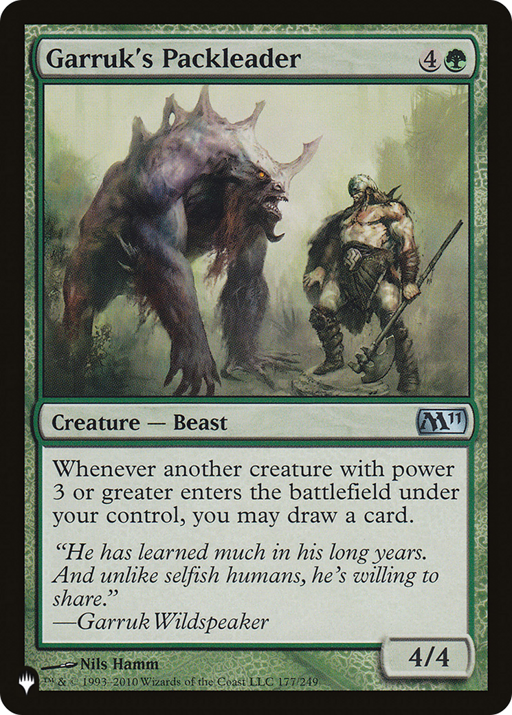 Garruk's Packleader [The List] | Gear Gaming Fayetteville