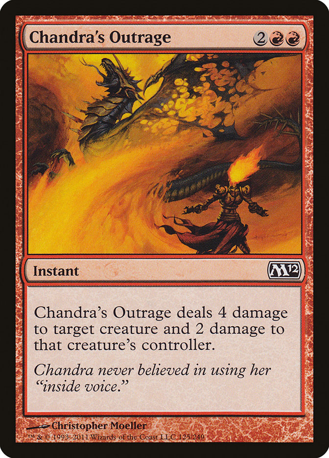 Chandra's Outrage [Magic 2012] | Gear Gaming Fayetteville