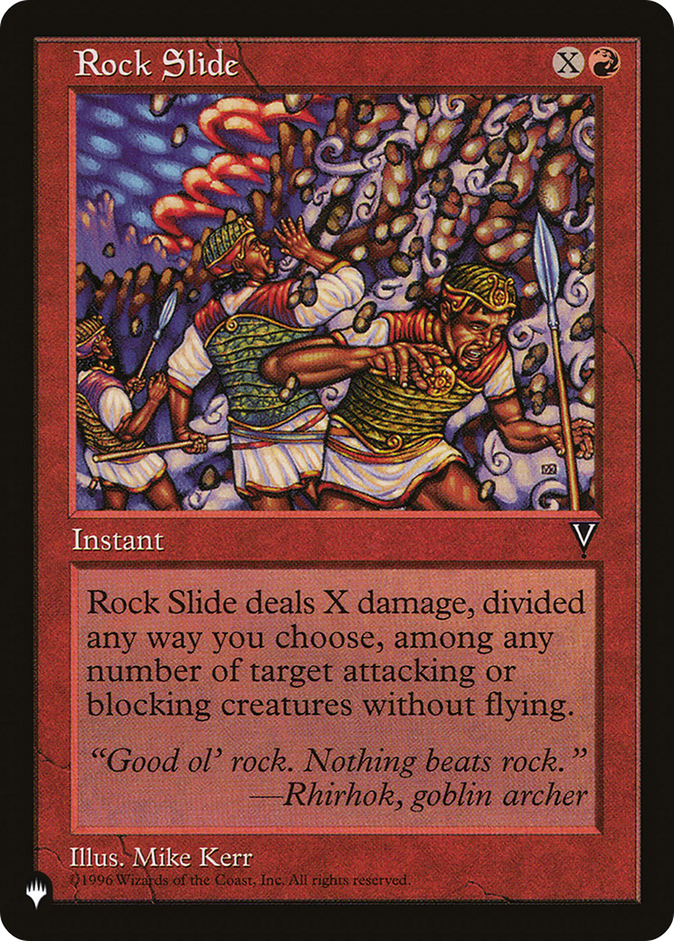 Rock Slide [The List] | Gear Gaming Fayetteville