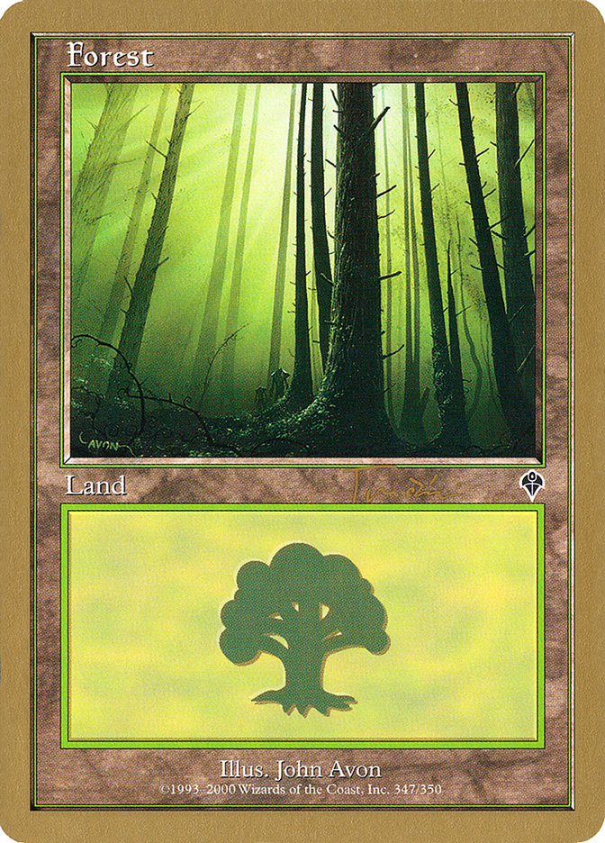 Forest (jt347) (Jan Tomcani) [World Championship Decks 2001] | Gear Gaming Fayetteville