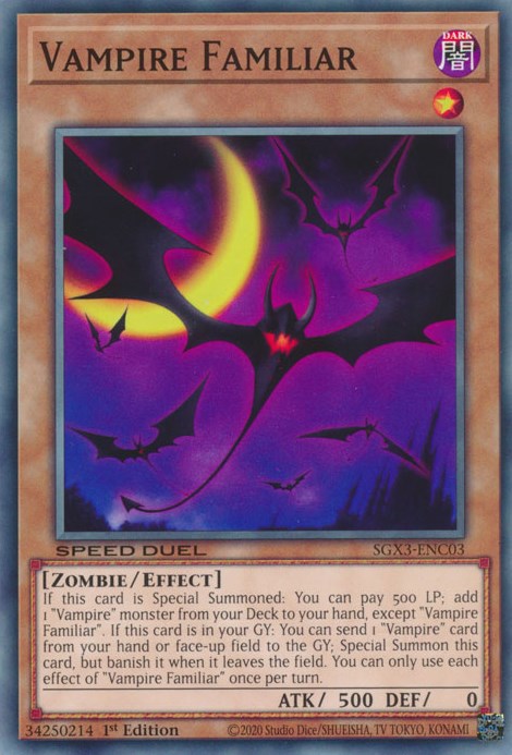 Vampire Familiar [SGX3-ENC03] Common | Gear Gaming Fayetteville