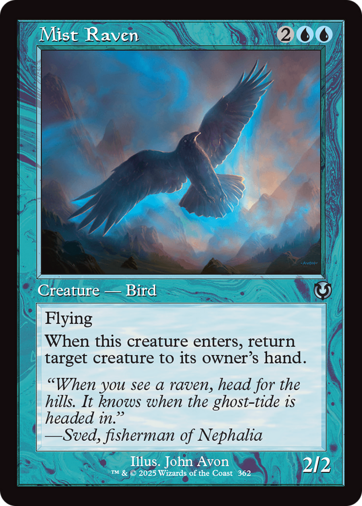 Mist Raven (Retro Frame) [Innistrad Remastered] | Gear Gaming Fayetteville