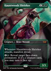 Hauntwoods Shrieker (Borderless) [Duskmourn: House of Horror] | Gear Gaming Fayetteville