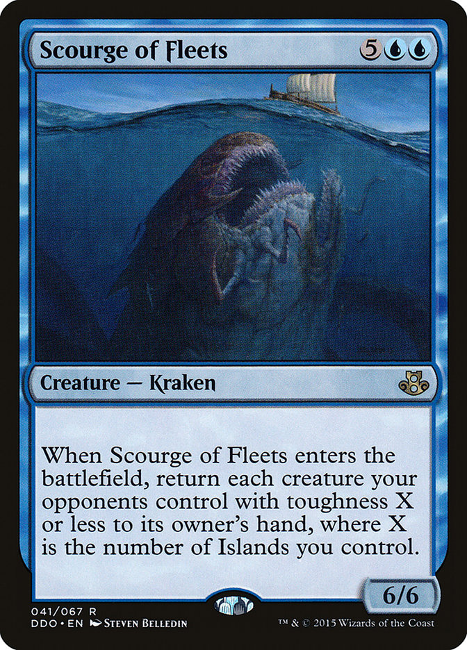 Scourge of Fleets [Duel Decks: Elspeth vs. Kiora] | Gear Gaming Fayetteville