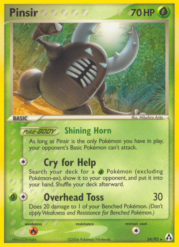 Pinsir (24/92) [EX: Legend Maker] | Gear Gaming Fayetteville