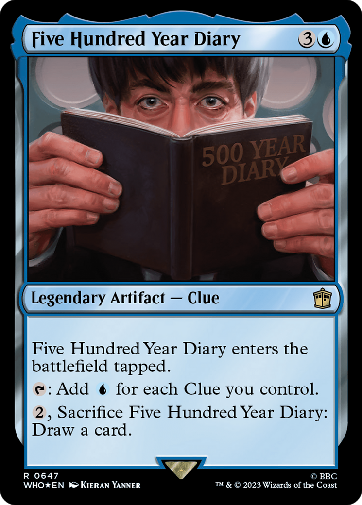 Five Hundred Year Diary (Surge Foil) [Doctor Who] | Gear Gaming Fayetteville