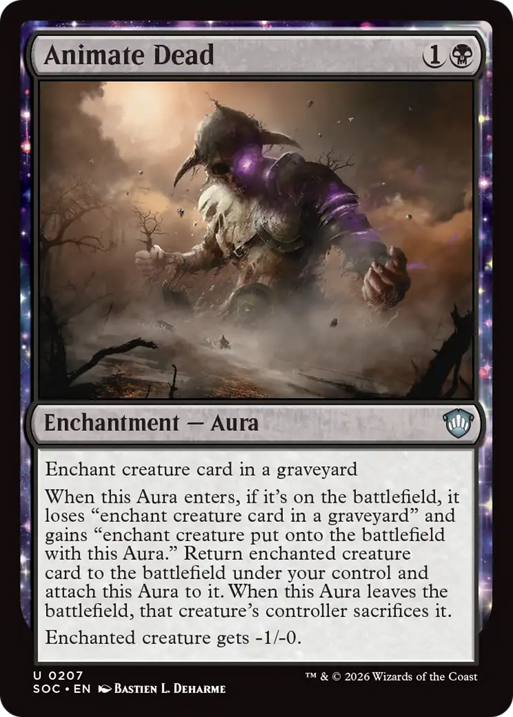 Animate Dead [Secrets of Strixhaven Commander] | Gear Gaming Fayetteville