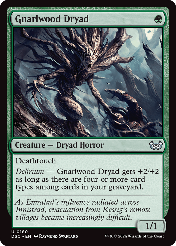 Gnarlwood Dryad [Duskmourn: House of Horror Commander] | Gear Gaming Fayetteville