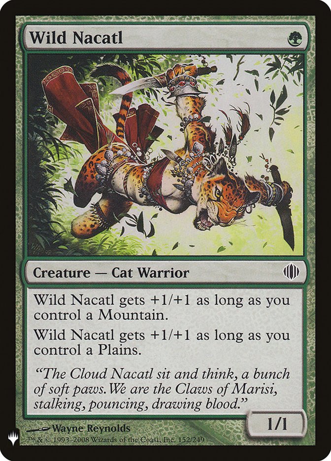 Wild Nacatl [Mystery Booster] | Gear Gaming Fayetteville