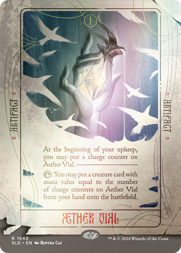 Aether Vial (Rainbow Foil) [Secret Lair Drop Series] | Gear Gaming Fayetteville