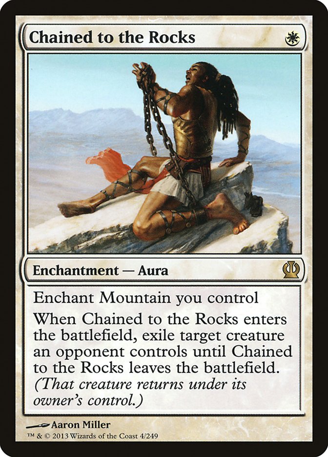 Chained to the Rocks [Theros] | Gear Gaming Fayetteville