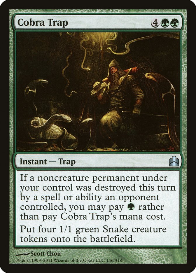 Cobra Trap [Commander 2011] | Gear Gaming Fayetteville