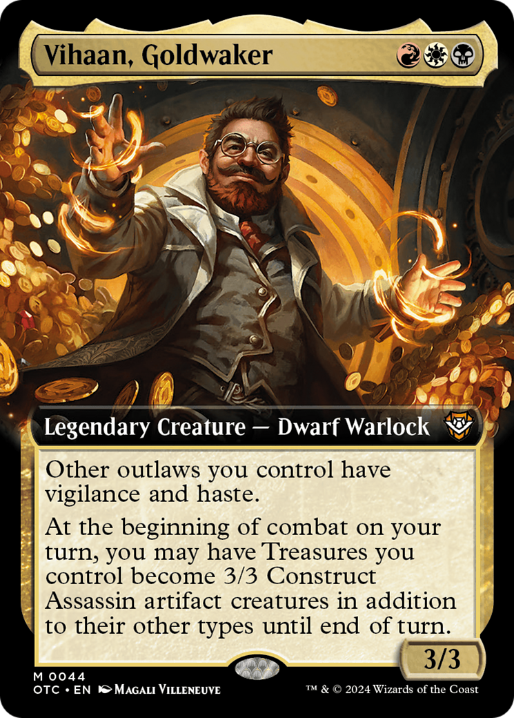 Vihaan, Goldwaker (Extended Art) [Outlaws of Thunder Junction Commander] | Gear Gaming Fayetteville