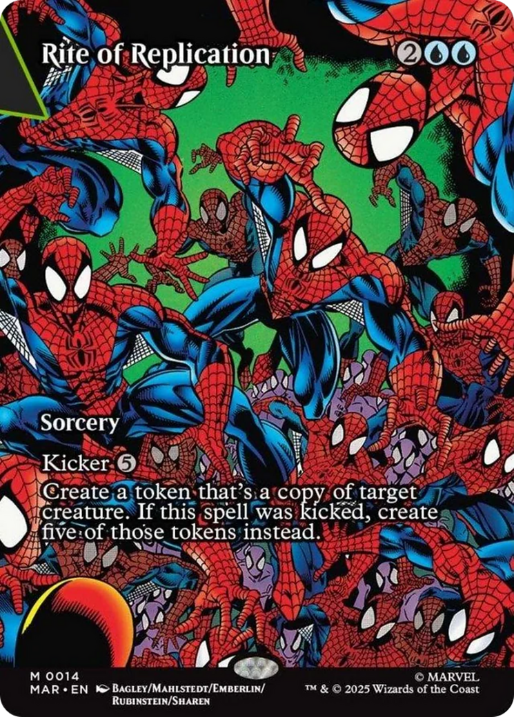 Rite of Replication (Borderless) [Marvel's Spider-Man: Eternal-Legal] | Gear Gaming Fayetteville
