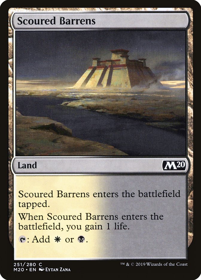 Scoured Barrens [Core Set 2020] | Gear Gaming Fayetteville